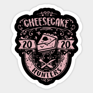 The Cheesecake Hunters Sticker